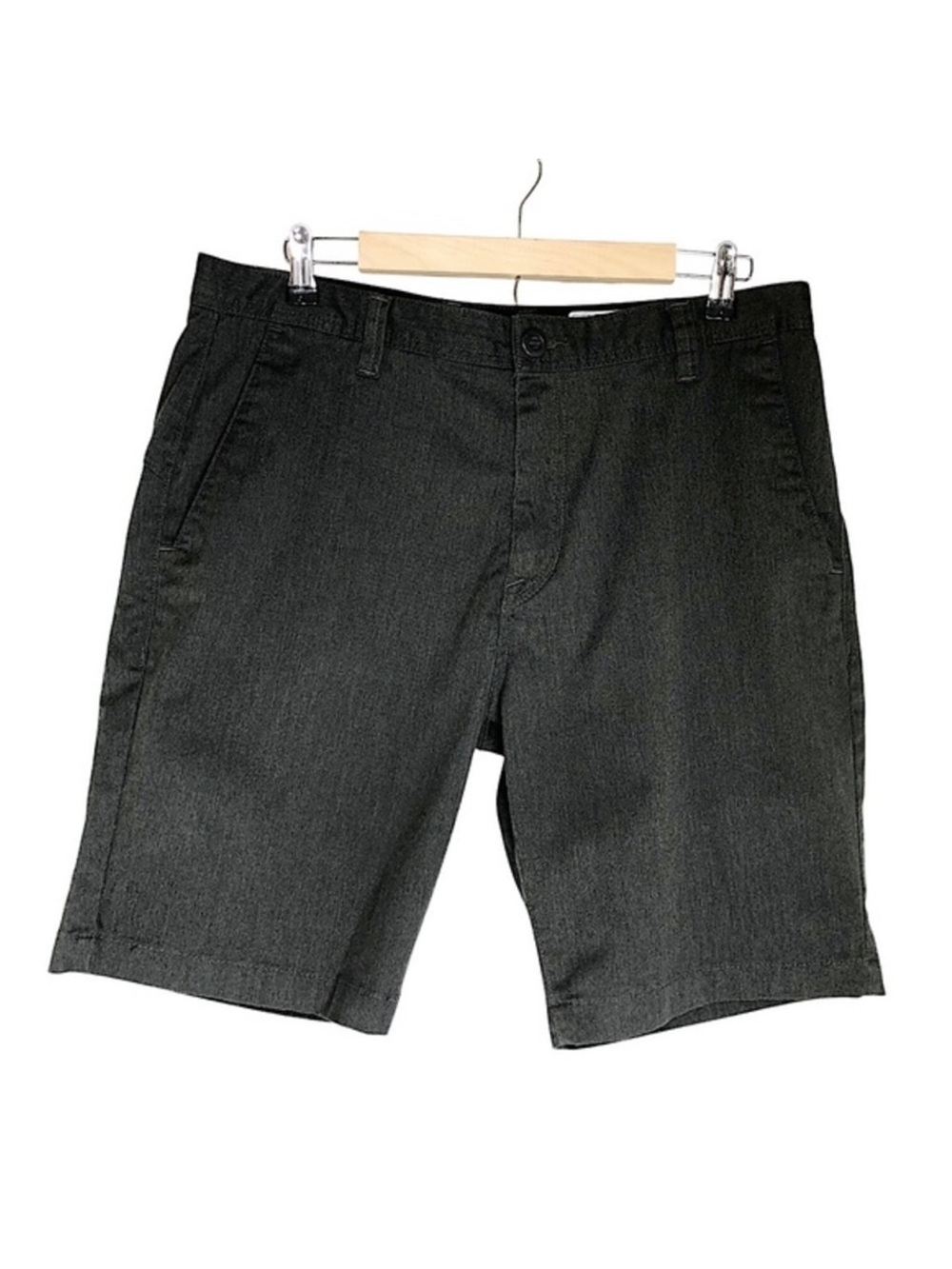 Volcom Frickin Modern Stretch Chino Gray Shorts 34